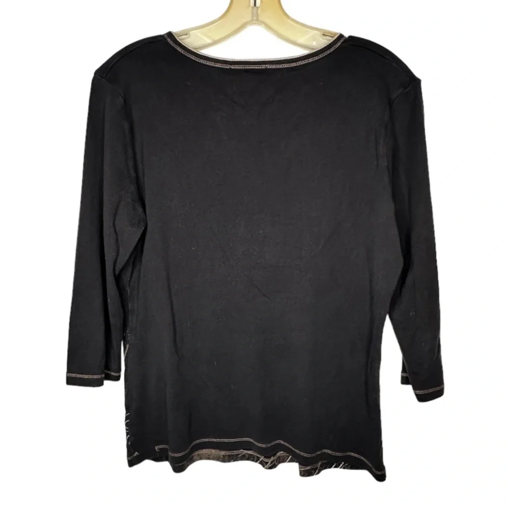 Blue Canyon Clothing Venice Italy Black Shirt